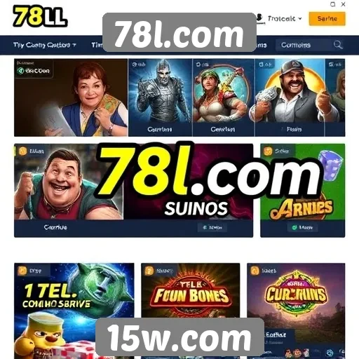 Comparação entre 78l.com e outros sites de jogos