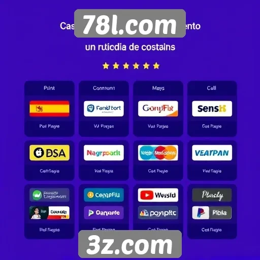 Avaliação das opções de pagamento em 78l.com